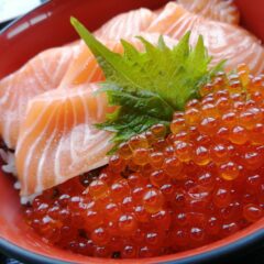 鮭親子丼